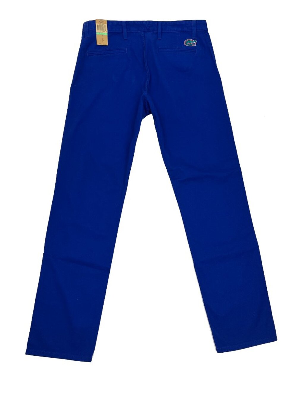 Dockers NEW NWT Florida Gators Blue Chino Pants Mens 34 x 34 Slim Tapered Fit - Picture 3 of 4